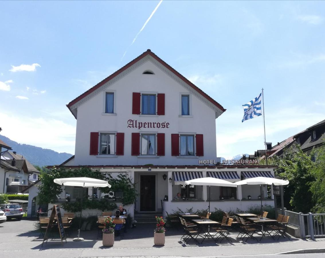 Hotel Alpenrose Maienfeld Exteriér fotografie